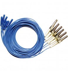 Cables conexión cocodrilo Bioni